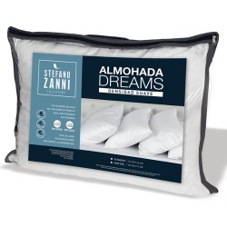Disfruta de un descanso placentero con la Almohada Dreams Suave King, ideal para quienes prefieren una sensación ligera y acolch