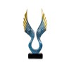 Este accesorio decorativo en forma de alas combina simbolismo y estilo para añadir un toque inspirador a tu hogar. Las alas repr