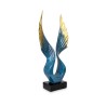 Este accesorio decorativo en forma de alas combina simbolismo y estilo para añadir un toque inspirador a tu hogar. Las alas repr