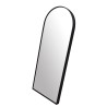 Este espejo semi ovalado de 40x100 cm es una opción elegante y funcional para cualquier habitación. Su forma alargada es ideal p