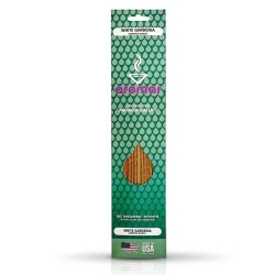 Crea un ambiente cálido, elegante y lleno de armonía con este set de 20 varitas de incienso con aroma a gardenia blanca. Su frag