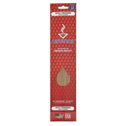 Llena tu hogar de calidez y un toque acogedor con este set de 20 varitas de incienso con aroma a manzana y canela. Su fragancia 