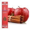Llena tu hogar de calidez y un toque acogedor con este set de 20 varitas de incienso con aroma a manzana y canela. Su fragancia 