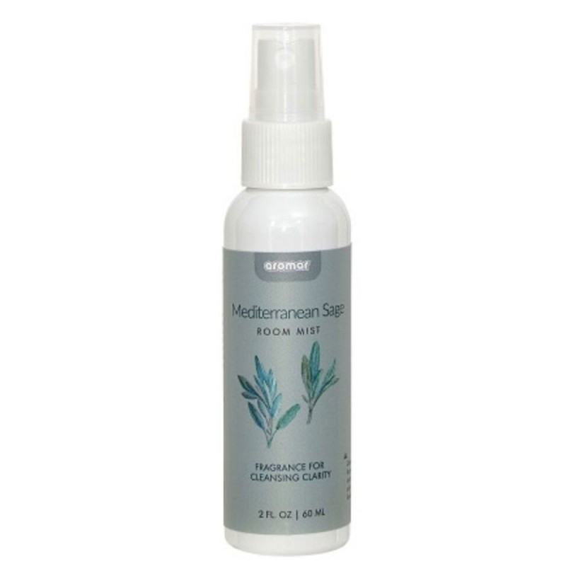 Refresca y armoniza tu hogar con el Room Mist de 60 ml con aroma a Salvia Mediterránea. Su fragancia herbal, limpia y ligerament