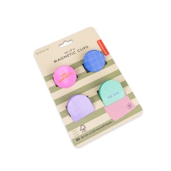 Mantén tus alimentos frescos y tus bolsas perfectamente selladas con este práctico juego de 4 sujetadores de bolsa magnéticos. G
