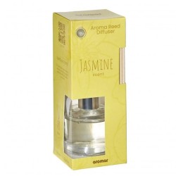 Aporta un toque floral y elegante a tu hogar con el Difusor de Ratán de 100 ml con aroma a Jazmín. Su fragancia suave y envolven