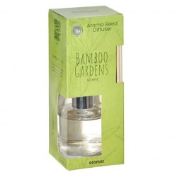 Llena tu espacio de frescura natural con el Difusor de Ratán de 100 ml con aroma a Bambú. Su fragancia limpia, verde y equilibra