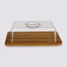Disfruta de tus reuniones con estilo gracias a esta práctica tabla de quesos con tapa. Ideal para conservar y presentar quesos, 
