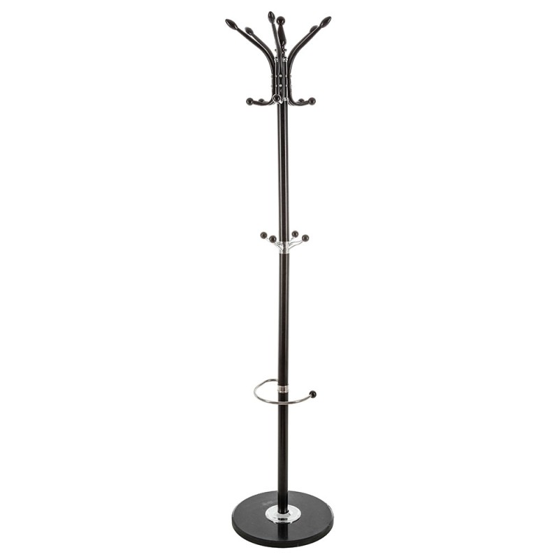 Este perchero con porta paraguas integrado es la solución perfecta para mantener la entrada de tu hogar o oficina organizada y e