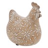 La figura decorativa de gallina "Linda" Atmosphera será el complemento perfecto para los amantes de los animales decorativos. Es