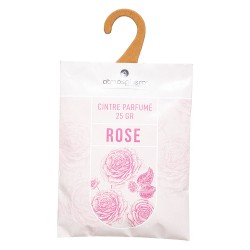 Llena tus espacios con la delicada y romántica fragancia de las rosas. Este sachet de 25g está diseñado para perfumar clósets, c