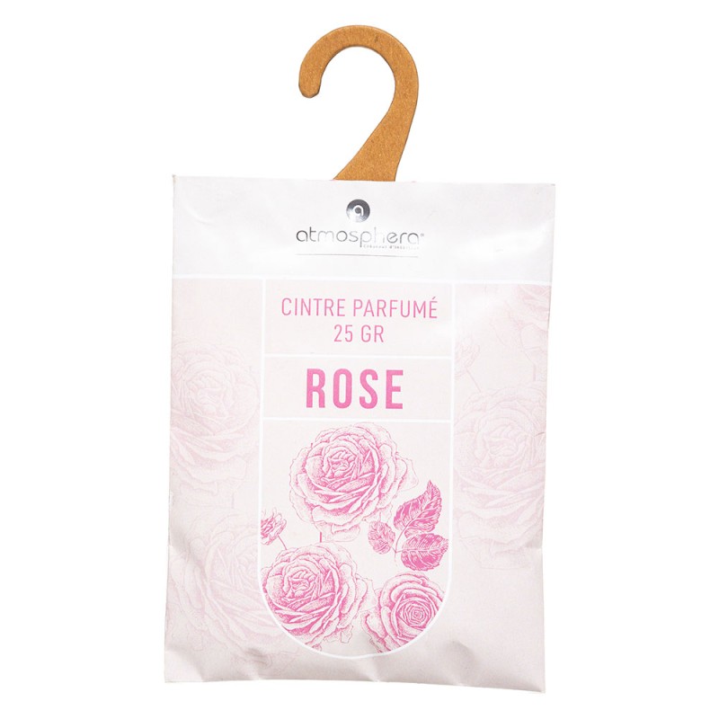 Llena tus espacios con la delicada y romántica fragancia de las rosas. Este sachet de 25g está diseñado para perfumar clósets, c