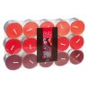 Llena tu espacio de calidez y dulzura con estas velas tealight con aroma a frutos rojos. Su fragancia envolvente crea un ambient