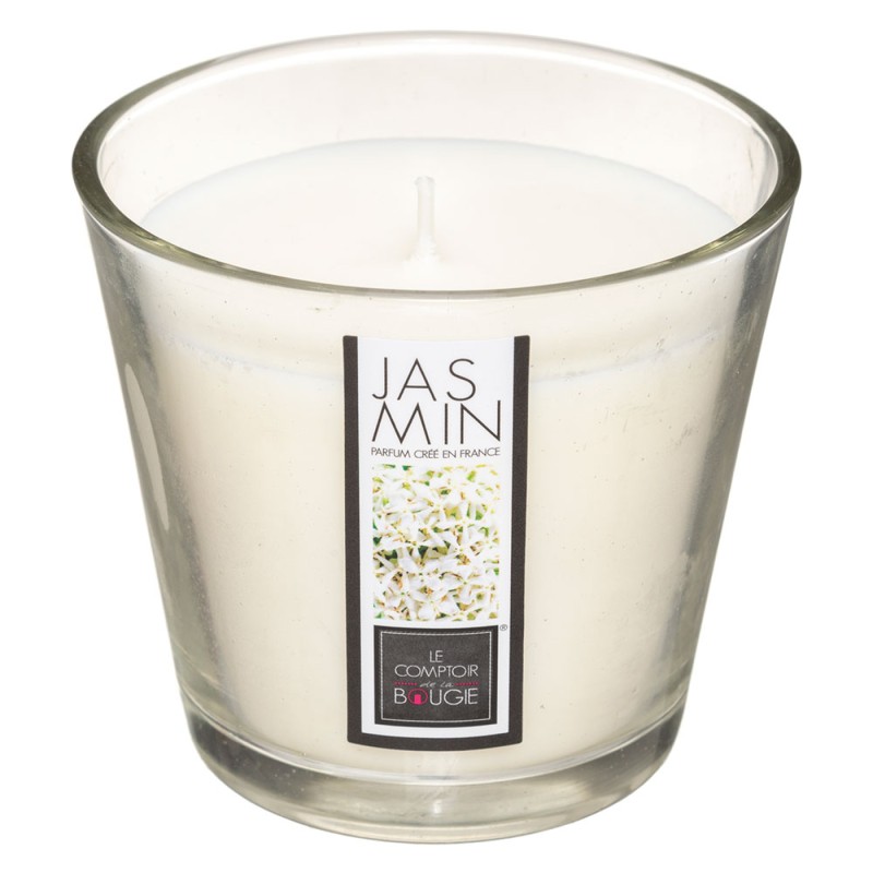 Llena tu espacio de calidez y elegancia con esta vela aromática Nina de 190 gramos. Su fragancia fresca y floral a jazmín crea u