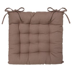 Con su diseño clásico, este cojín cuadrado para silla con relleno de algodón 100% reciclado ofrece un gran apoyo. Su aspecto sob