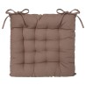 Con su diseño clásico, este cojín cuadrado para silla con relleno de algodón 100% reciclado ofrece un gran apoyo. Su aspecto sob