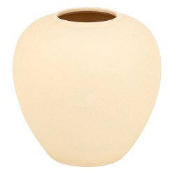 Dale un toque contemporáneo a tu espacio con el Jarrón de Bola Rily. Su diseño esférico y minimalista lo convierte en una pieza 