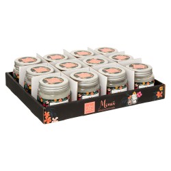 Transforma tu espacio en un refugio tropical con esta elegante vela aromática de 65g. Su exquisito aroma a monoi envuelve el amb