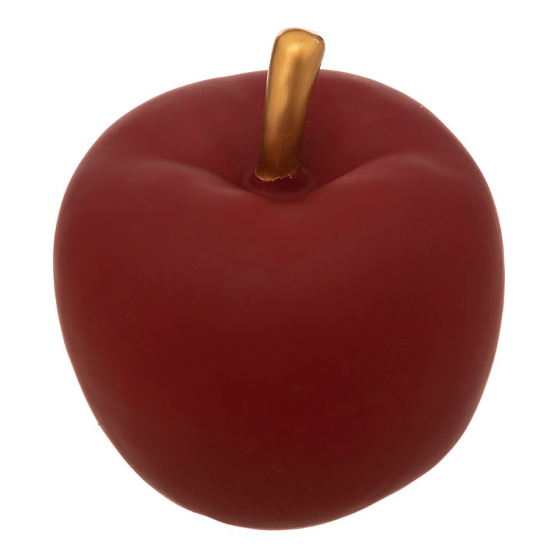 Fabricada en dolomita, esta fruta ornamental tiene un bonito color intenso con un tallo brillante. Quedará genial sobre un muebl