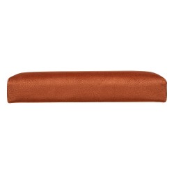 El taburete plegable Lilou ofrece un asiento extra y un práctico espacio de almacenamiento. Su estructura cuadrada y su revestim