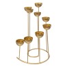 Combina elegancia y originalidad con esta portavela en espiral con 8 distintos niveles, ideal para centros de mesa o rincones es