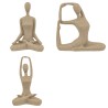 Esta figuras figurativas Aby están inspiradas en posturas de yoga aporta un toque de serenidad, equilibrio y sofisticación a cua