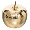 Esta manzana ornamental de cerámica no pasará desapercibida. Su acabado brillante es perfecto para alegrar un interior contempor