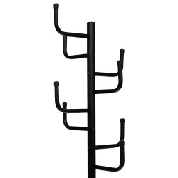 Es ideal para mantener el orden en tu entrada, dormitorio o vestidor. Su diseño vertical optimiza el espacio y permite colgar ab