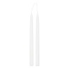 Añade un toque elegante con estas velas artesanales de gran altura. Su diseño en tono neutro y su forma clásica las hacen ideale