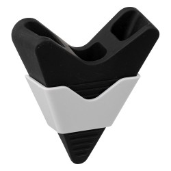 Tope para puerta práctico y funcional, ideal para mantener las puertas abiertas de manera segura. Su diseño discreto y resistent