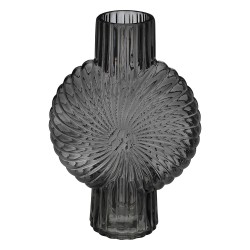 Florero elegante con diseño único, ideal para dar un toque natural y sofisticado a tu hogar. Perfecto para flores frescas o como