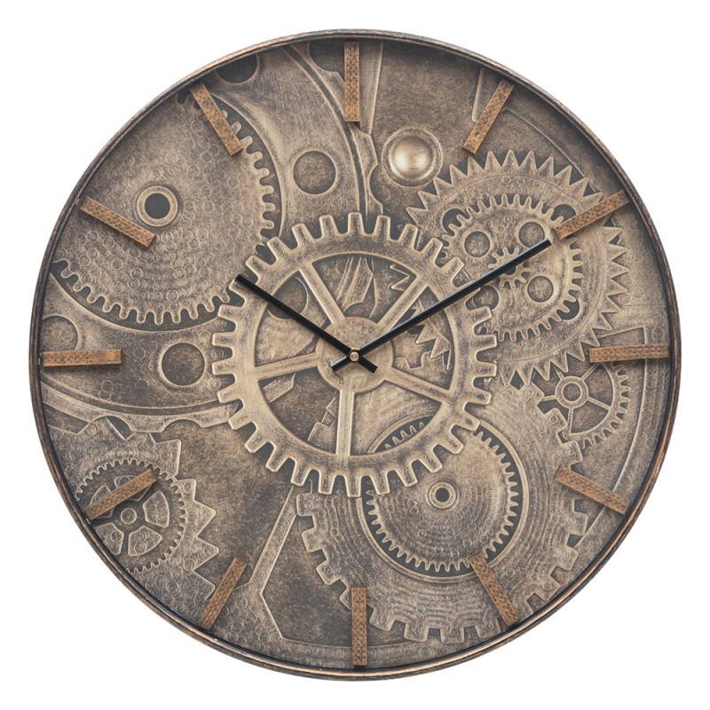 Reloj "Deyan" de diseño retro, ideal para los amantes del estilo vintage. Su esfera impresa imita la madera, creando una mezcla 