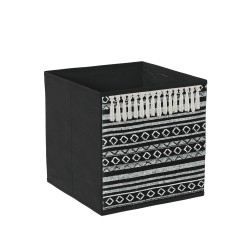 Caja Organizadora Con Pompones 31X31Cm