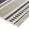 Es perfecta para la cabecera de tu cama o como alfombra de baño, su diseño gris oscuro y sus patrones elegantes aportarán estilo
