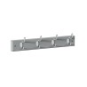 Maximiza el orden en tu hogar con el perchero de pared con 4 ganchos, perfecto para entradas, baños o dormitorios. Con un diseño