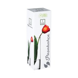 Embellece tu espacio con el florero de vidrio Flora de 26 cm de Atmosphera. De color transparente y fabricado en vidrio, este fl