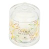 Crea una atmósfera cálida y envolvente con esta vela aromática en frasco tipo campana. Su fragancia de vainilla picante combina 