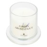Transforma tu hogar en un oasis natural con esta vela aromática en frasco tipo campana. Su fragancia fresca a jardín aromático c