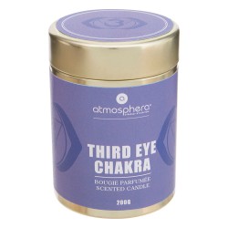 Descubre una experiencia sensorial única con la vela perfumada chakra, diseñada para equilibrar el chakra de la coronilla, asoci