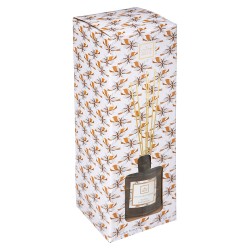 Diseñado para crear una atmósfera olfativa elegante y serena. Su botella de cristal redondeada y varillas de ratán permite regul