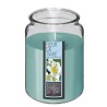 la vela aromática niña grande flor de tiare es ideal para añadir un toque de frescura y elegancia a tu espacio. Con cera celeste