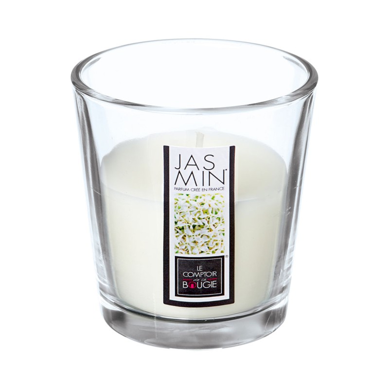 La vela aromática niña jazmín ofrece un delicado aroma a jazmín, creando un ambiente relajante. Con cera marfil y mecha de algod