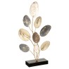 Figura Decorativa De Hojas Africanas Multicolor