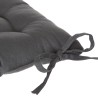 Con su diseño clásico, este cojín cuadrado para silla con relleno de algodón 100% reciclado ofrece un gran apoyo. Su aspecto sob
