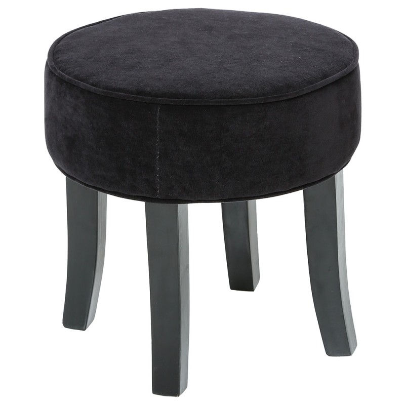 Es una opción elegante y funcional para tu hogar. Con patas de pino y un cómodo asiento de terciopelo, aporta un toque acogedor 