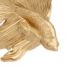 La figura decorativa pez, elaborado en resina, aporta un vibrante toque de color y glamour a cualquier espacio.
