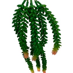 Combine con otras plantas decorativas para agregar vegetación para jarrones o utilizar plantas colgantes artificiales individual