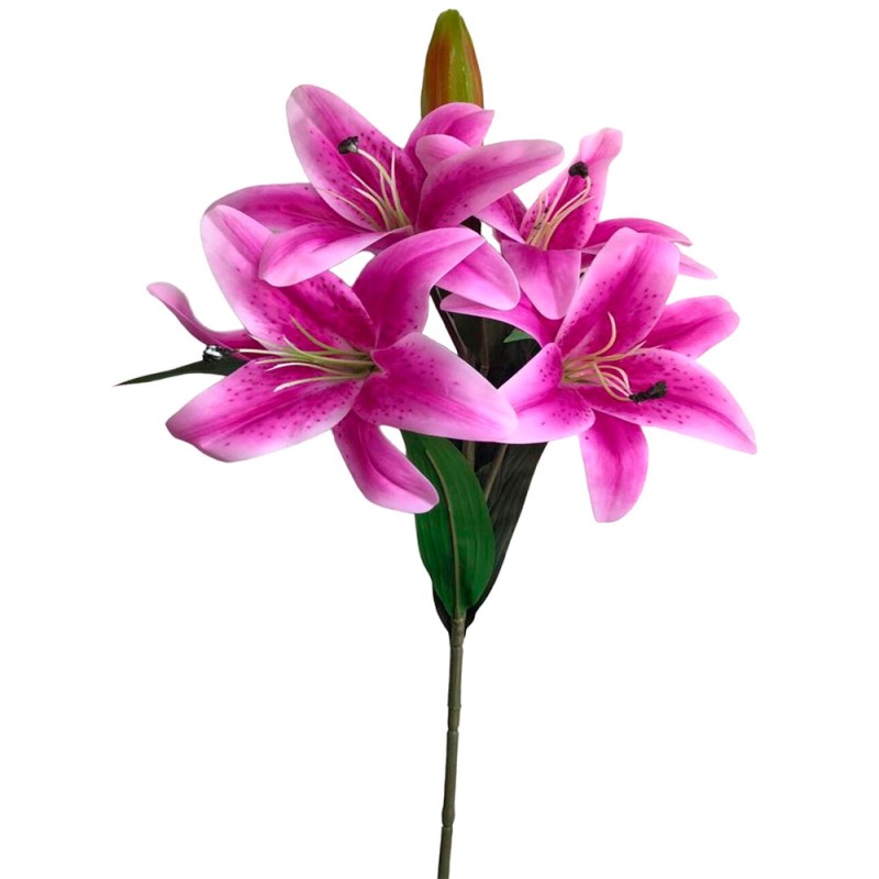Lily de textura natural calidad premium, muy realista y elegante.Excelente para armonizar tu espacio ya sea en casa, oficinae in