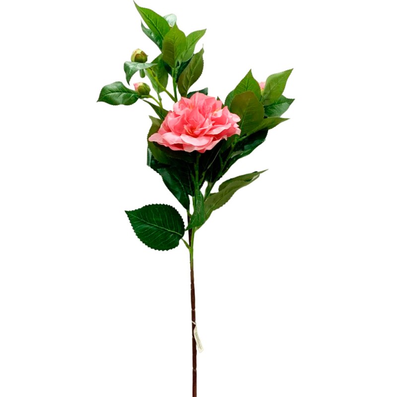 Vara de camelia artificial calidad premium, muy realista y elegante.Excelente para armonizar tu espacio ya sea en casa, oficinae