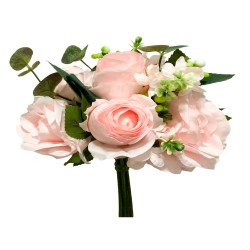 Hermosos bouquet realistas de rosas y con follaje completamente artificial de alta calidad provea y genere una atmósfera inolvid